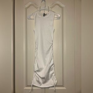 H&M Divided White Midi Bodycon Dress
